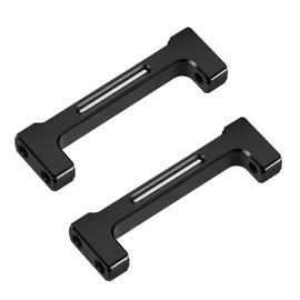 QUE-T 2pcs Aluminum Shock Mount Reinforcement Base for LOSI 1/18 Mini LMT 4WD RC Truck