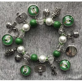 Unbranded Boston Celtics Charm Bracelet