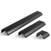 Viefe Hafele Ona Aluminium Profile Handle Brushed Black Kitchen Cabinet
