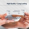 Hicoup Wine Opener - Professional Corkscrews for Wine Bottles w/Foil