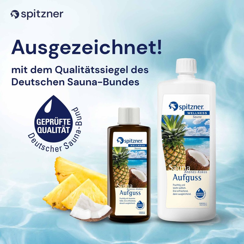 'SPITZNER Sauna Infusion Concentrate "Pineapple Coconut (1000 ml)