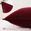 Sungeek Set of 2 Soft Chenille Cushion Covers 45x45cm Square