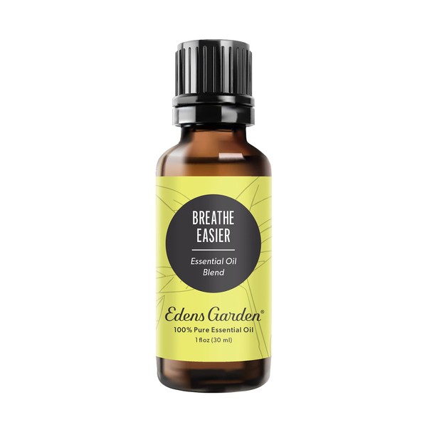 Edens Garden Breathe Easier Essential Oil Synergy Blend, 100% Pure Therapeutic Grade (Undiluted Natural/Homeopathic Aromatherapy Scented Essential Oil Blends) 30 ml