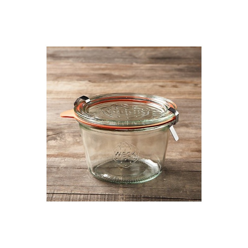 Weck 741 - 0.25 Liter Mold Jars with Lids -