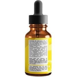 Lemon Balm Extract for Mood Support - Organic Lemon Balm Tincture for Immune Support and Digestive Health - Vegan Lemon Balm Liquid Drops for Adults and Kids for Enhanced Relaxation and Concentration