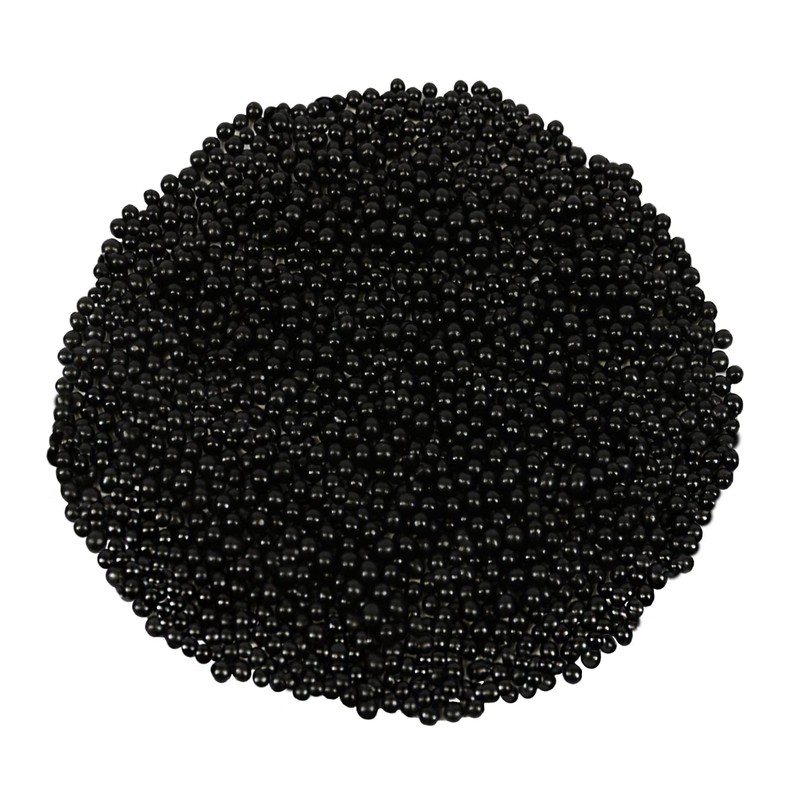 Mystic Sprinkles 4mm Sugar Pearls 4oz Bottles (Beautifully Black)