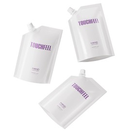 TOUCHFEEL Hand Sanitizer Spray Refill Pouch, Water Lily 3-Pack