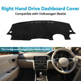 MAX COOL Right Hand Dashboard Cover Non-Slip Dash Mat Suitable for Volkswagen Beetle 1998-2011
