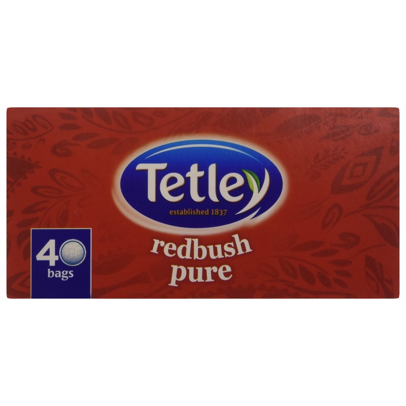 Tetley Redbush Pure 40 Tea Bags