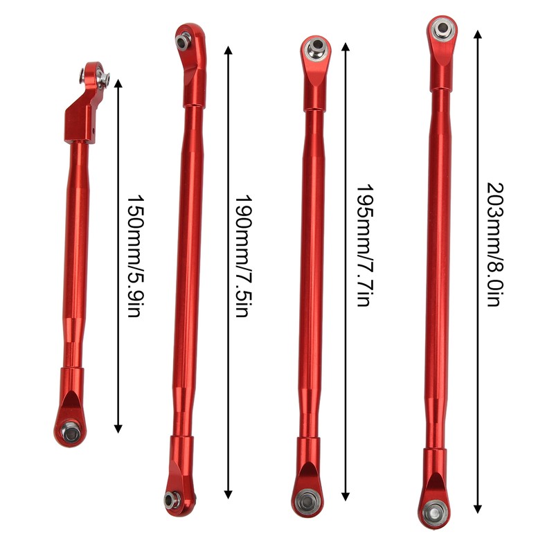 RC Rod Link Linkage Set Pull Rod with Sway Bar