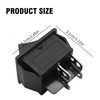 EATAKWARD 3Pcs Universal 120V T125 KCD2 KCD4 Rocker Switch, Black
