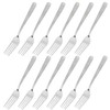 Nagao Lilac Dessert Forks, Set of 12, 18-8 Stainless Steel,