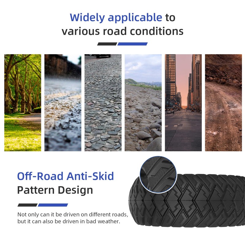 ulip 8.5x3 Solid Scooter Tire for Front Rear Wheels Replacement
