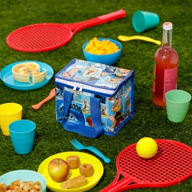 Puckator Cool Lunch Bag with Asterix Comic Strip Design Made Out of Recycled Plastic Bottles - Insulated Lunch Bag for Women Men Children - Lunch Box Bag for Work & School - Beach Picnic Accessories