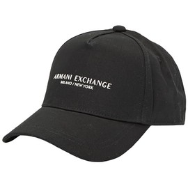 A | X ARMANI EXCHANGE Women's Milano NY Baseball Hat, Nero