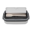 Bento Lunch Box 316 Stainless Steel 700ml Capacity Leakproof Microwave