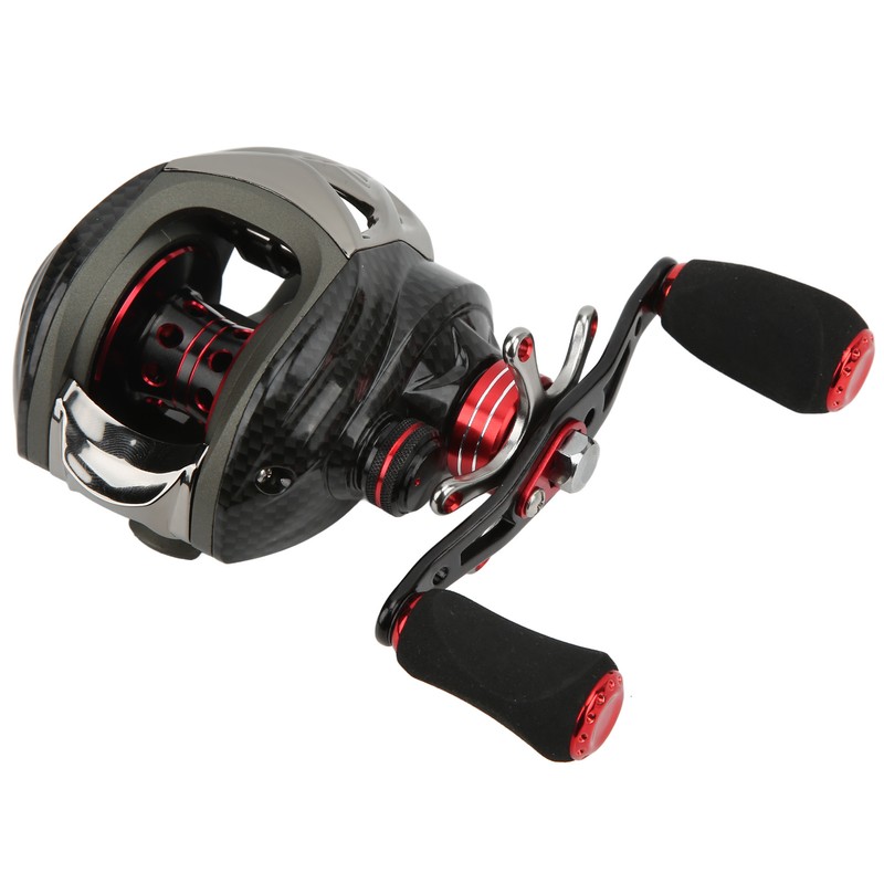 Baitcasting Reels Metal 18+1BB 6.3:1 Gear Ratio High Speed Fishing