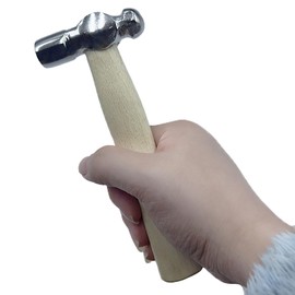 Mini Hammer, Wooden Short Handle Ball Peen Hammer, 5 OZ Household Small Hammer Portable Mini Hammer