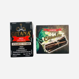 GITANA JABON + CANELA Jabon Para Limpias, Curaciones y Trabajos Espirituales