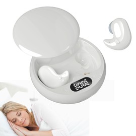 SHUBIGGE Mini Sleep Earbuds Wireless, Noise Blocking Sleeping Headphones, Small Earbuds for Side Sleepers, Bluetooth 5.3 Invisible Earbuds for Small Ear