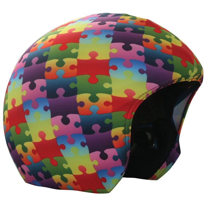 COOLCASC COLOUR PUZZLE Multisport Helmet Cover