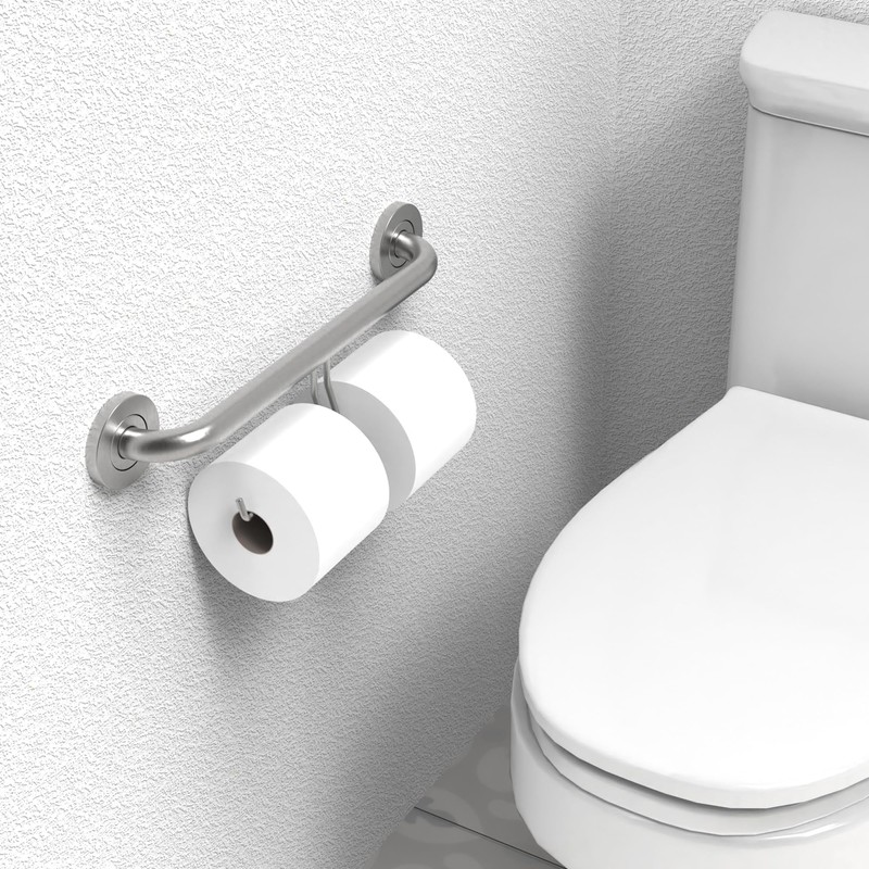 AquaChase Bath, Shower and Toilet Safety Grab Bar for Seniors