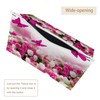 2 Pack Tissue Box Cover Holder, Butterflies with Flowers Rectangle