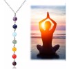 Deluxe Collar De Los 7 Chakras Yoga Meditación Energía Indu