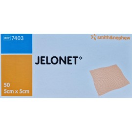 Smith & Nephew JELONET Paraffingaze 5 x 5 cm Sterile Peel Pack (Pack of 50)