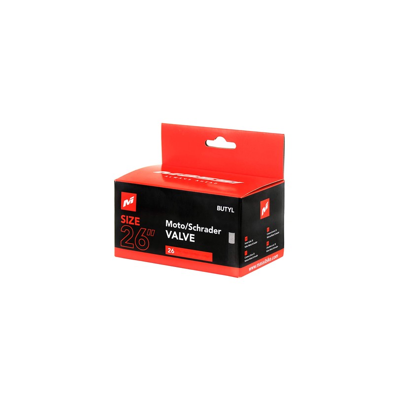 Massi 26 - Bicycle Inner Tube, 26 x 2.125