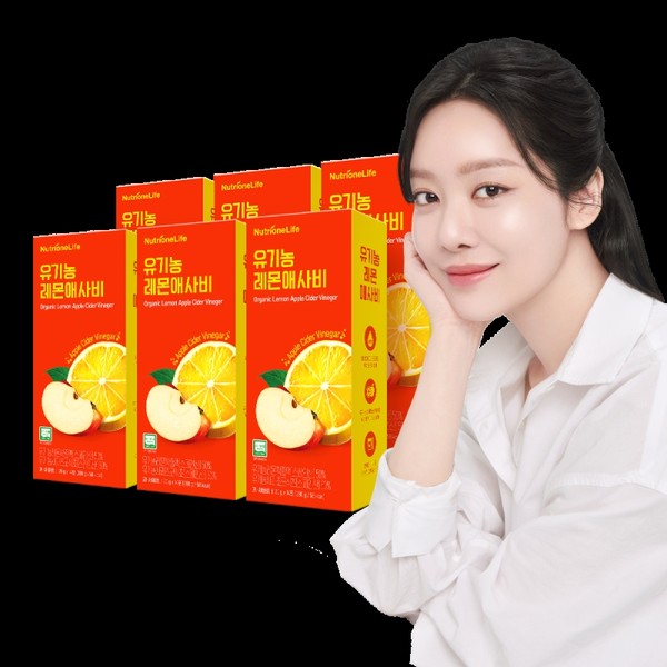 유기농 레몬애사비 4박스(56포) 유기농레몬 정통발효 애사비 / 유기농 레몬애사비 6박스(84포)