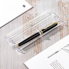Lesnala 20Pcs Acrylic Clear Pen Gift Box Plastic Single Bulk