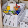 Sterilite Sterilite 6-Pack Ultra Basket, Open Plastic Bins, Countertop, Cabinet