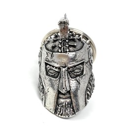 Gladiator Motorcycle Biker Bell Accessory or Key Chain for Luck