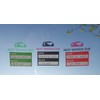 Oil Change Stickers Static Cling, MeshaKippa Green 60pcs Clear Oil