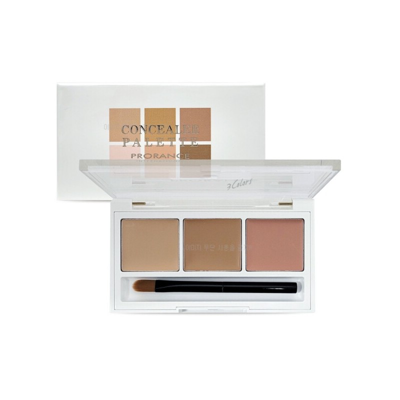 Prolance Concealer Palette / Flawless / Flaw Coverage / 3-Color