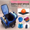DAFISKY Bowling Ball Bag for Single Ball - Bowling Ball