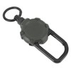 Magnetic Retractable Keychain Stainless Steel Wire Easy Pull Buckle Carabiner