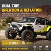 BUNKER INDUST 2 Tire Inflation Deflation System, Rapid High-Flow Air