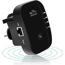 2025Newest WiFi Extender, WiFi Booster, WiFi Repeater, Covers Up to 3000 Sq.ft and 45 Devices, Internet Booster - with Ethernet Port, Quick Setup, Home Wireless Signal Booster - Black22