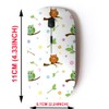 2.4G Wireless Mouse with Cute Pattern Design for All Laptops