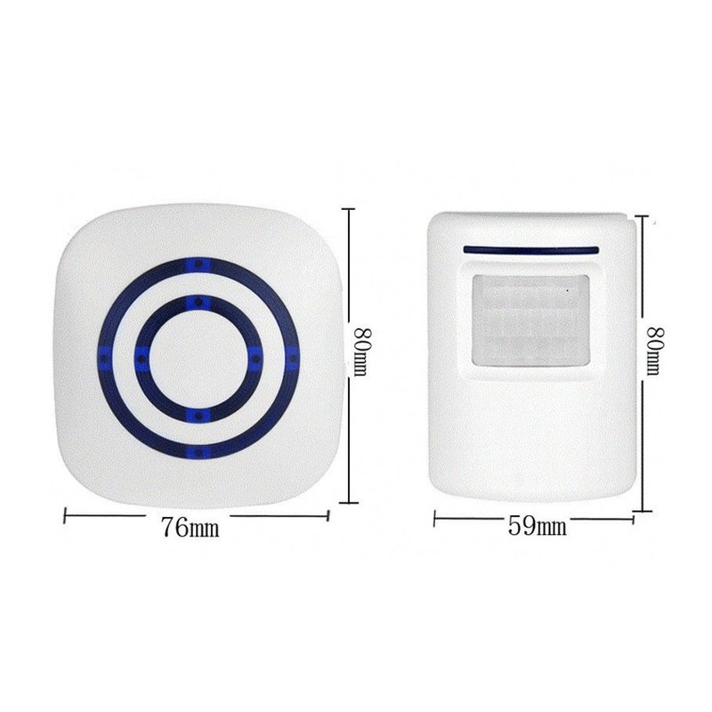 Motion Sensor Alert Alarm Detector, Home Security Visitor Door Entry