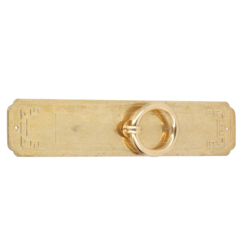 Cabinet Door Handle Chinese Furniture Antique Pattern Pure Copper Cabinet