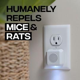 Victor PestChaser Rodent Repellent with Nightlight - Rodent Repellent Indoor Ultrasonic - Rodent Repeller - M756K - Mouse Deterrent Plug in - Mouse Plug in Repellent for House - 6 Units