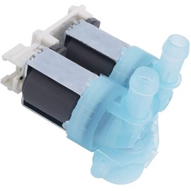 Washer Cold Water Inlet Valve Replaces For Maytag Amana NFW5800HW0 NFW5800HW1 NFW5800HW2 MHW5630HC0 MHW5630HC1 MHW5630HC2 MHW5630HW0 MHW6630HW0 MHW6630HW1 MHW6630HW2 MHW8630HC0 Front Load Washer
