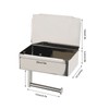 Rolling Paper Rack Can Put Wet Wipes Stainless Steel Drawer