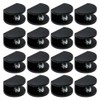 LC LICTOP Adjustable Glass Clamp Brackets, 16Pcs for 0.2-0.31 Inch