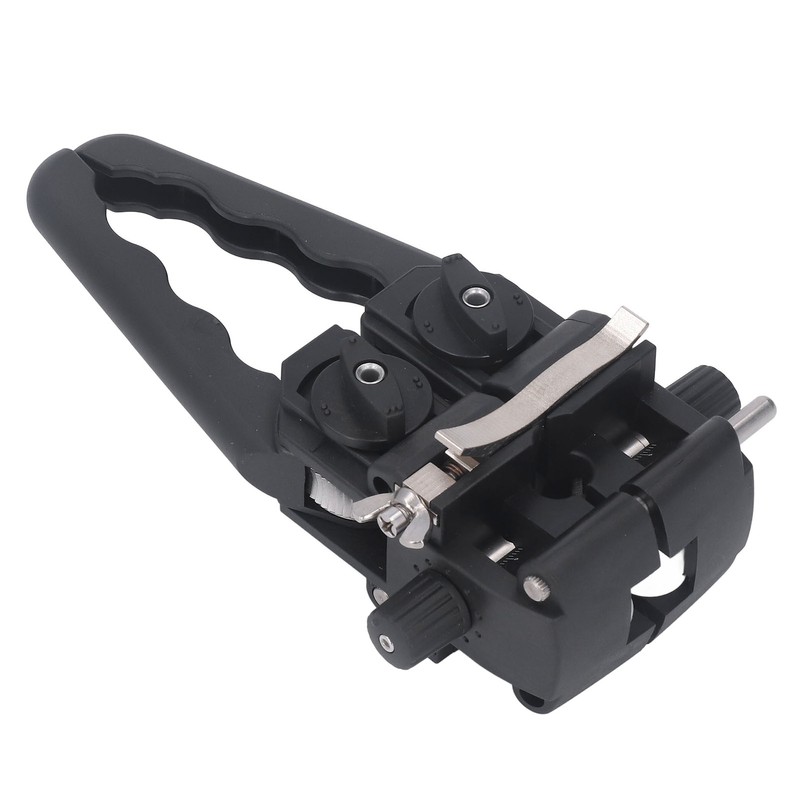 Fiber Optic Stripper ABS Handle Aluminum Alloy Blade Longitudinal Transverse