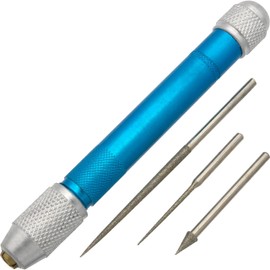 Diamond reamers with pin vice 3 Diamond Bead reamers with pin vice Holding Tool