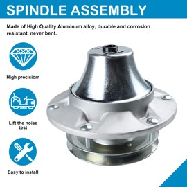 Dibanyou Spindle Assembly for John Deere TCA13807 4200 4210 4300 4310 4400 4410 F620 X465 X475 X485 60 inch Deck Mower